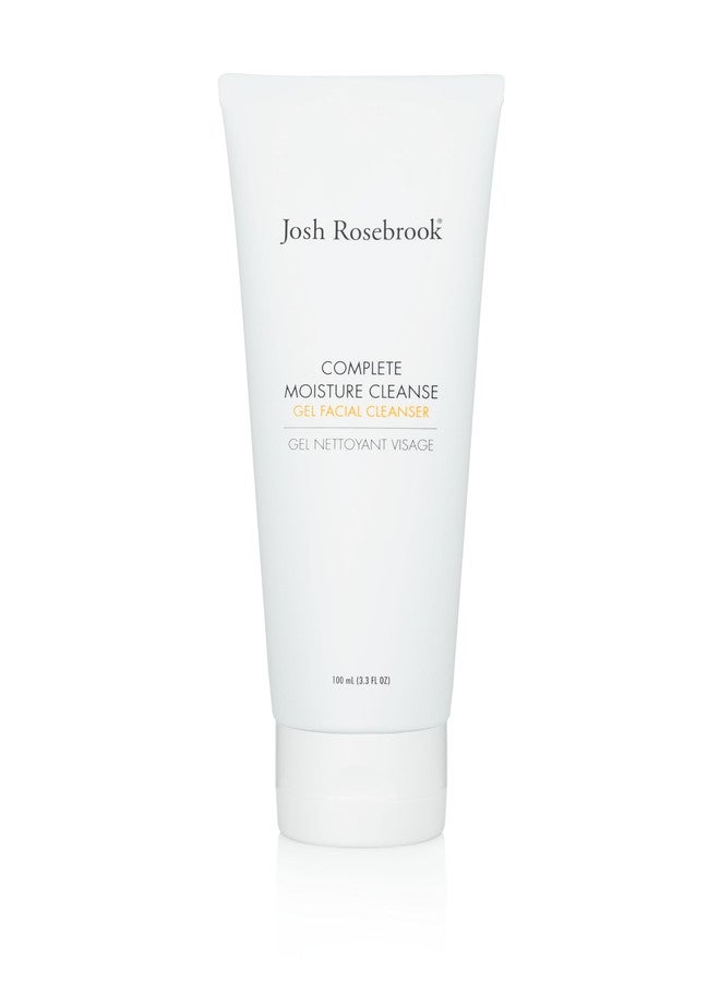 Josh Rosebrook - Complete Moisture Cleanse Gentle gel facial cleanser Gentle, effective pH balanced cleanser for all skin types- 100mL - 3.3 Oz - Image 1